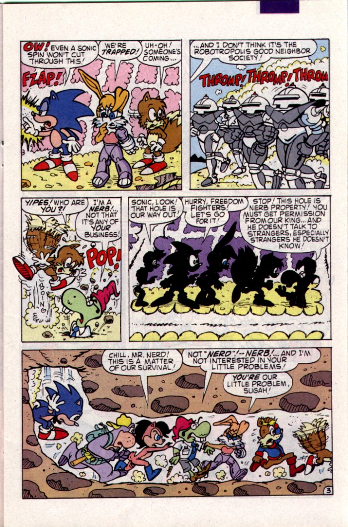 Sonic - Archie Adventure Series May 1994 Page 3